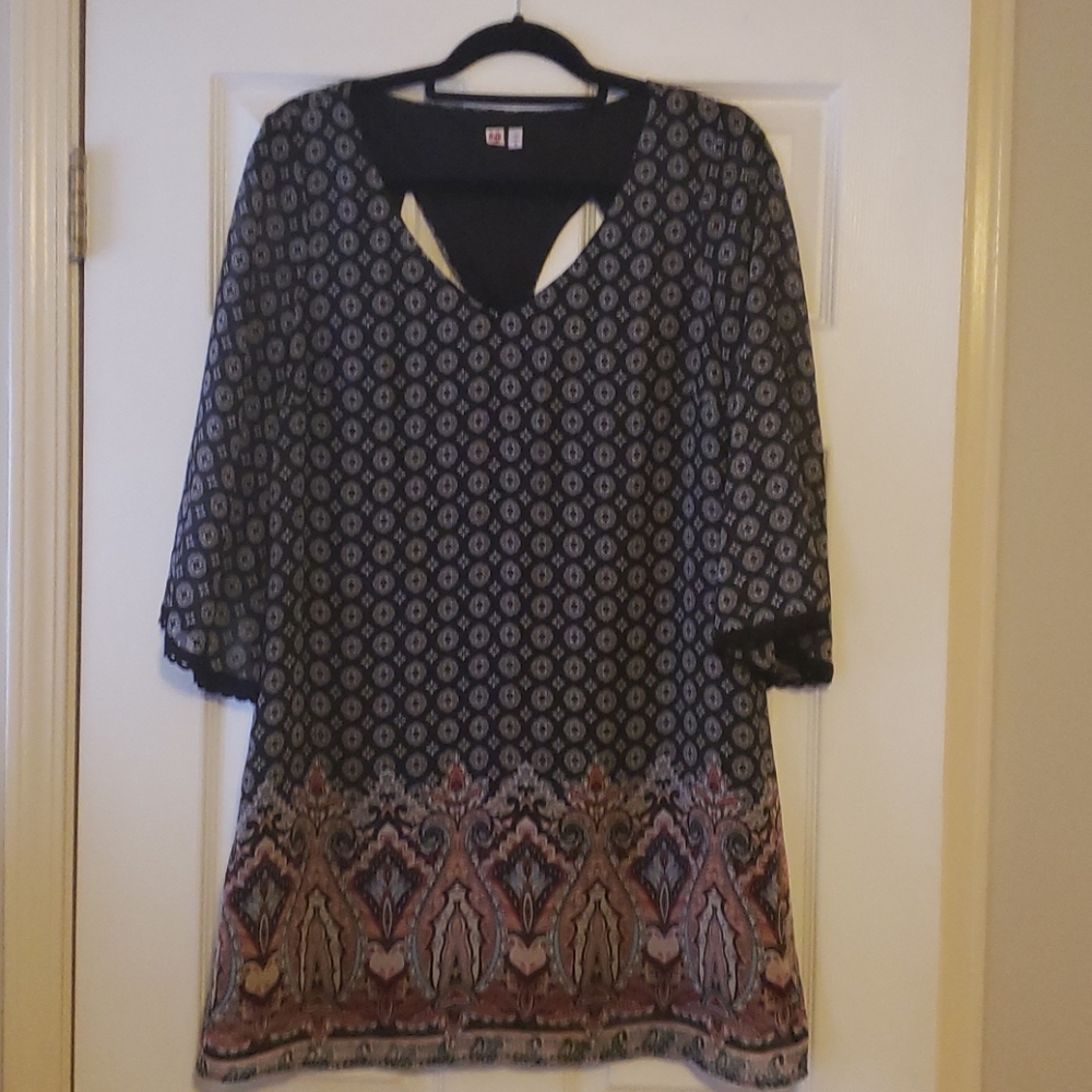 Cute boho mini-dress
